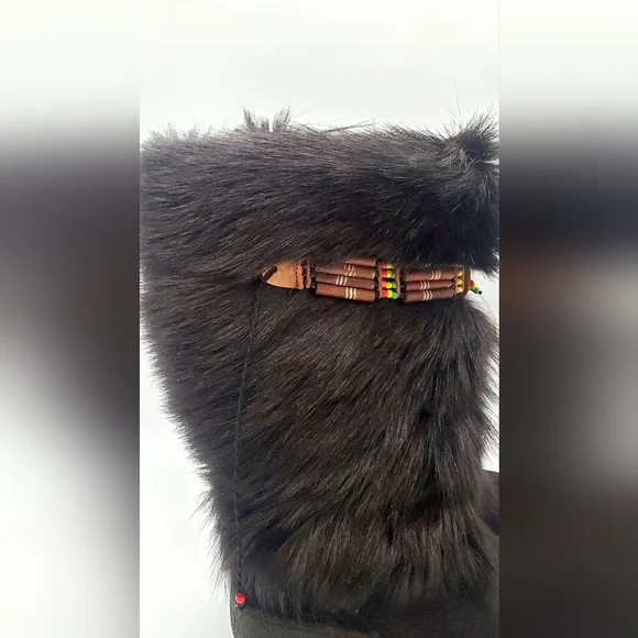 PAJAR Fur Goat Winter Ski Boots 40 - Picture 3 of 16